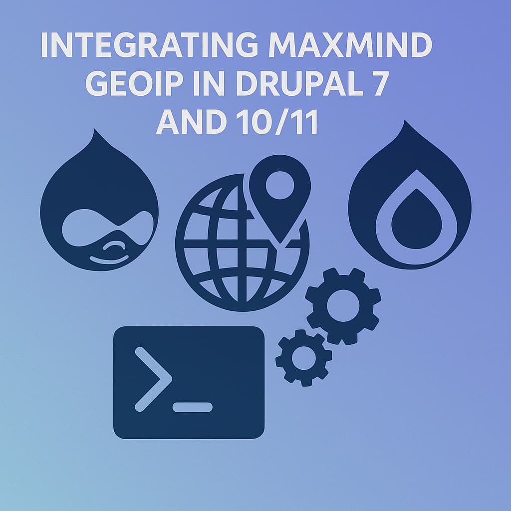 Setting up GeoIP on Drupal 7 and Drupal 10, 11